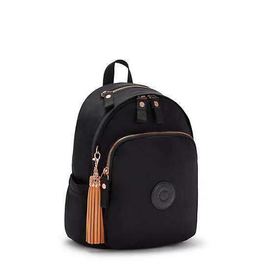 Kipling Delia Classic Backpacks Rose Black | CA 1553TC